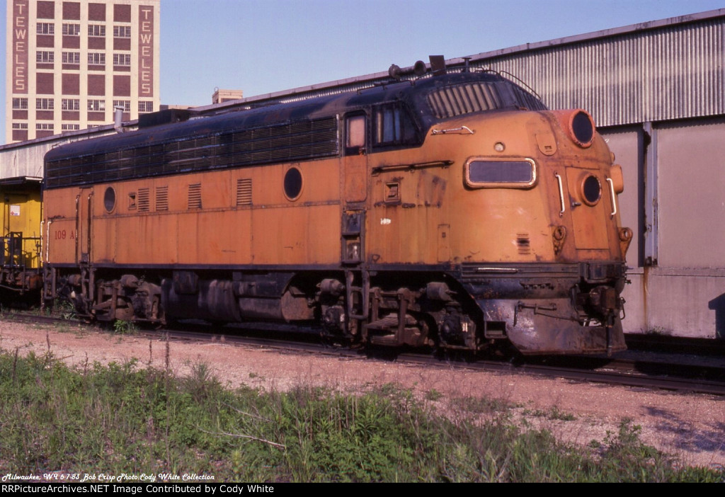 Milwaukee Road F7A 109A